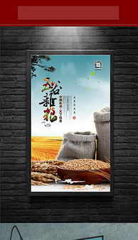 五谷雜糧廣告設(shè)計 精選PNG素材與模板助力健康營銷